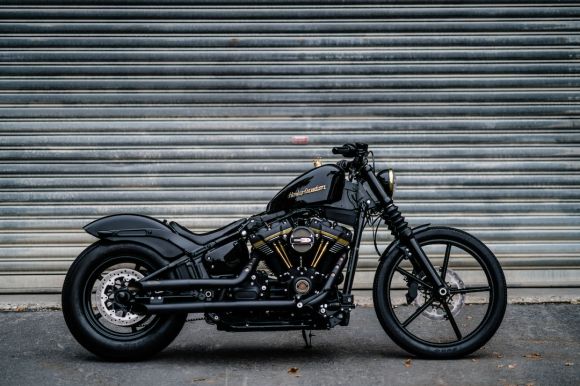 Motorcycle - black motorcycle