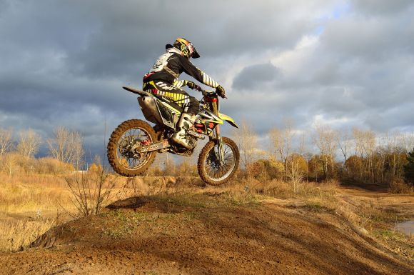 Moto Riding - dirt bike, motorcycle, jump