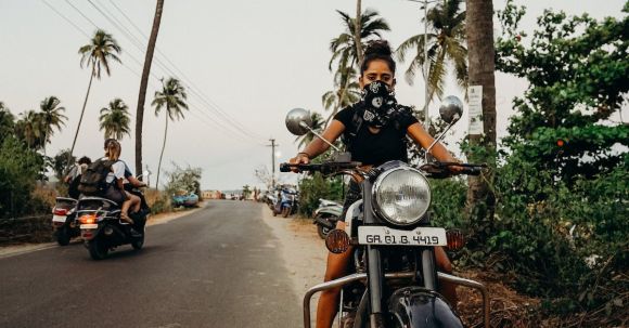 International Motorcycle Tours: Border Riding Tips. - Woman Riding Motorcycle