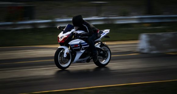 Night Motorcycle - person riding motorcycle