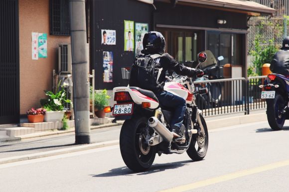 Moto Maintenance - person riding sports bike